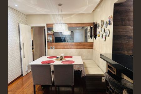 Sala de jantar de apartamento à venda com 3 quartos, 105m² em Gutierrez, Belo Horizonte