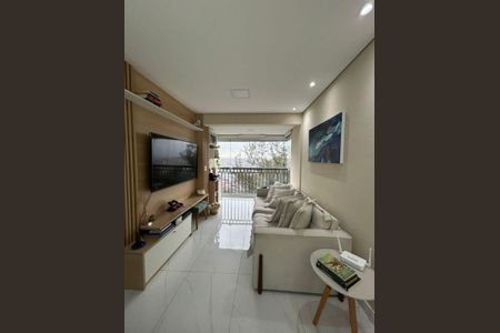 Sala de apartamento à venda com 3 quartos, 72m² em Vila Castelo, São Paulo