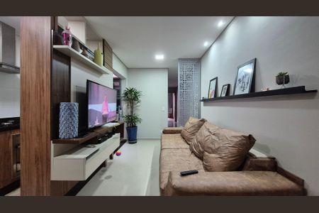 Sala de apartamento para alugar com 2 quartos, 63m² em Jardim Paraiso, Santo André