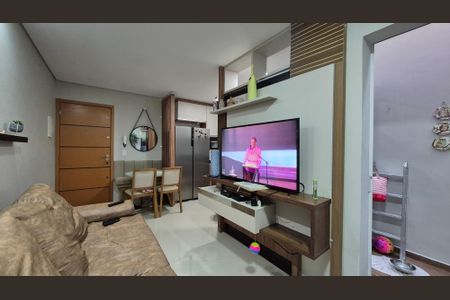 Sala de apartamento para alugar com 2 quartos, 63m² em Jardim Paraiso, Santo André