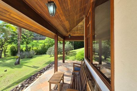 Varanda da Sala de casa de condomínio para alugar com 5 quartos, 570m² em Condomínio Chácaras do Alto da Nova Campinas, Campinas