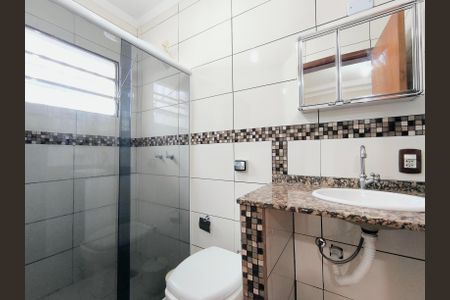Banheiro da Suíte de casa para alugar com 3 quartos, 140m² em Parque Residencial Jundiaí, Jundiaí