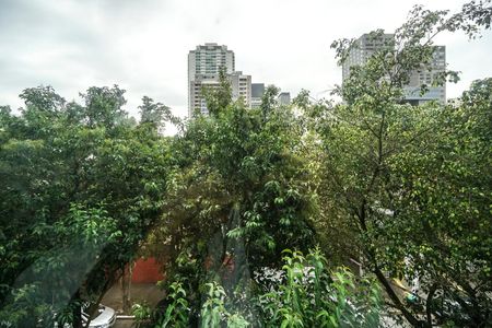 Vista do quarto de kitnet/studio para alugar com 1 quarto, 23m² em Vila Azevedo, São Paulo