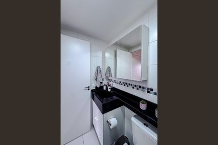 Banheiro da Suíte de apartamento para alugar com 1 quarto, 25m² em Alto da Mooca, São Paulo