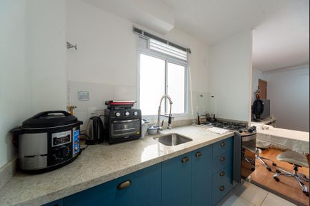 Cozinha de apartamento para alugar com 2 quartos, 41m² em Cecília, Viamão