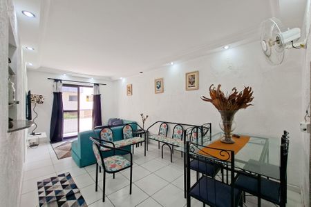 Sala de apartamento para alugar com 2 quartos, 90m² em Vila Assuncao, Praia Grande