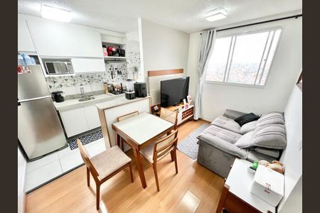 Sala/Cozinha de apartamento à venda com 2 quartos, 44m² em Vila Santa Maria, São Paulo