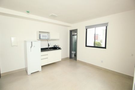 Sala/Cozinha de apartamento para alugar com 1 quarto, 20m² em Vila Sao Pedro, Santo André
