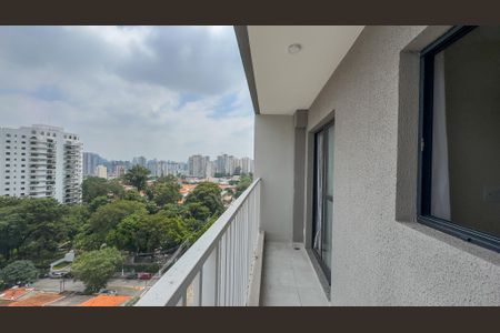 Sacada de apartamento para alugar com 1 quarto, 31m² em Santo Amaro, São Paulo