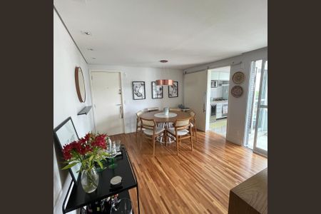 Sala de apartamento à venda com 2 quartos, 89m² em Brooklin, São Paulo