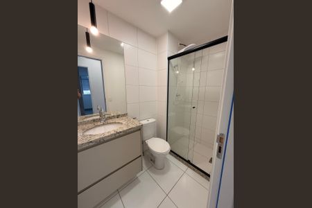 Banheiro de apartamento para alugar com 2 quartos, 57m² em Parque Industrial Lagoinha, Ribeirão Preto