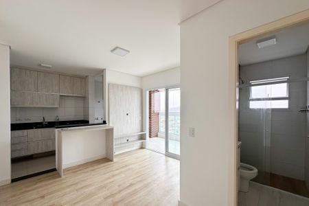Sala de apartamento para alugar com 1 quarto, 50m² em Jardim Silvestre, São Bernardo do Campo