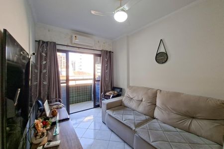 Sala de apartamento para alugar com 2 quartos, 80m² em Vila Tupi, Praia Grande
