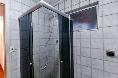 Banheiro - chuveiro de apartamento à venda com 2 quartos, 66m² em Jardim Monte Alegre, Taboão da Serra