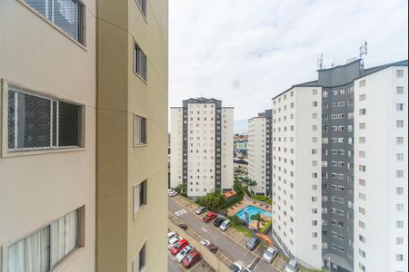 VIsta da Sala de apartamento à venda com 2 quartos, 60m² em Parque Marajoara, Santo André