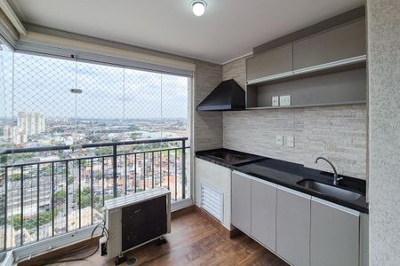 varanda da Sala de apartamento para alugar com 2 quartos, 70m² em Independência, São Bernardo do Campo