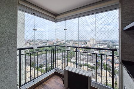 varanda da Sala de apartamento para alugar com 2 quartos, 70m² em Independência, São Bernardo do Campo
