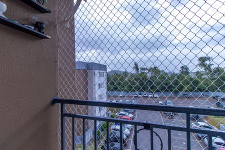 Varanda da Sala de apartamento para alugar com 2 quartos, 47m² em Vila Monte Serrat, Cotia