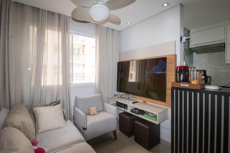 Sala de apartamento para alugar com 2 quartos, 42m² em Parque Reboucas, São Paulo