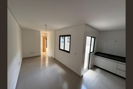 Sala de apartamento à venda com 2 quartos, 72m² em Jardim Santo Alberto, Santo André