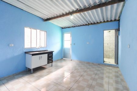 Cozinha de casa para alugar com 1 quarto, 40m² em Jardim Margarida, São Paulo