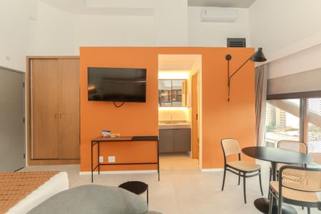 Studio de kitnet/studio para alugar com 1 quarto, 42m² em República, São Paulo