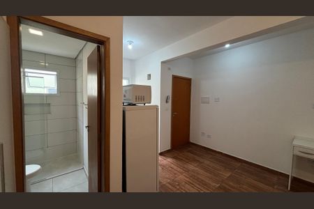 Quarto - Cozinha de kitnet/studio para alugar com 1 quarto, 26m² em Bangú, Santo André