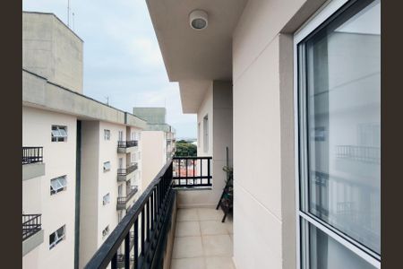 Varanda de apartamento à venda com 2 quartos, 56m² em Vila Nova Medeiros, Jundiaí