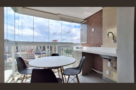 Varanda de apartamento para alugar com 2 quartos, 54m² em Vila Angelina, São Bernardo do Campo