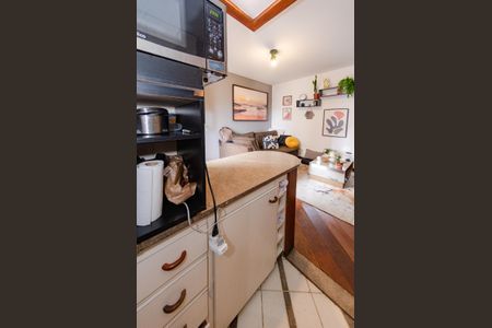 Cozinha de kitnet/studio à venda com 1 quarto, 50m² em Lourdes, Belo Horizonte