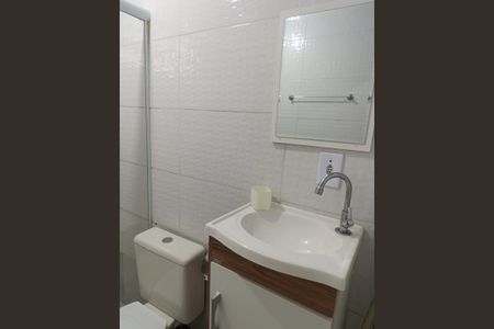 Banheiro de apartamento para alugar com 1 quarto, 21m² em Cidade Ocian, Praia Grande