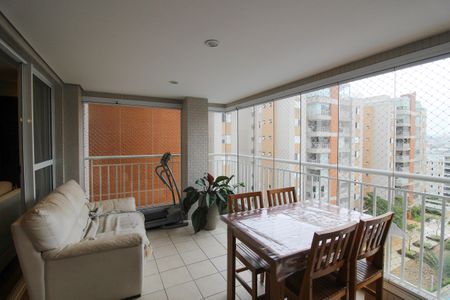 Varanda da Sala de apartamento para alugar com 4 quartos, 140m² em Cidade São Francisco, São Paulo