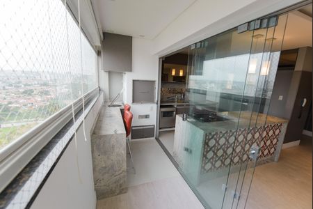 Varanda da Sala de apartamento para alugar com 3 quartos, 93m² em Parque Senhor do Bonfim, Taubaté