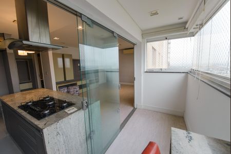 Varanda da Sala de apartamento para alugar com 3 quartos, 93m² em Parque Senhor do Bonfim, Taubaté