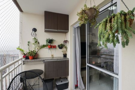Varanda de apartamento para alugar com 2 quartos, 60m² em Vila Amalia (zona Norte), São Paulo