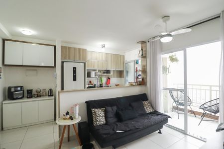 Sala de apartamento para alugar com 2 quartos, 60m² em Vila Amalia (zona Norte), São Paulo