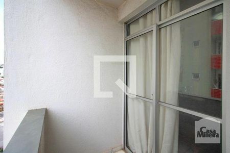 Varanda de apartamento à venda com 2 quartos, 55m² em Ipiranga, Belo Horizonte