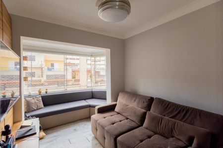 Sala de estar de apartamento à venda com 3 quartos, 69m² em Vila Santana, São Paulo