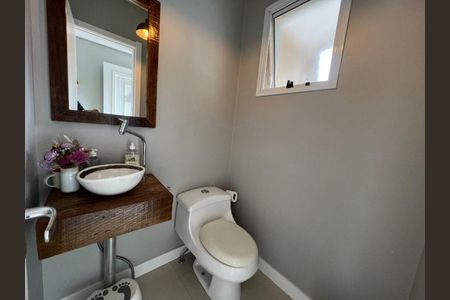 Lavabo de casa de condomínio à venda com 3 quartos, 170m² em Marechal Rondon, Canoas