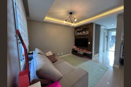 Sala de casa de condomínio à venda com 3 quartos, 170m² em Marechal Rondon, Canoas