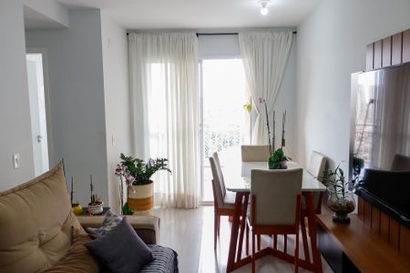 sala de apartamento para alugar com 2 quartos, 48m² em Santa Maria, Osasco