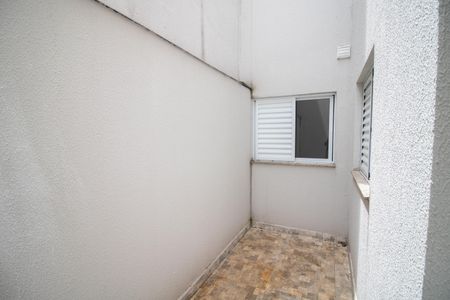 VARANDA DA SALA de apartamento à venda com 2 quartos, 41m² em Parque Peruche, São Paulo