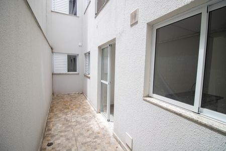 VARANDA DA SALA de apartamento à venda com 2 quartos, 41m² em Parque Peruche, São Paulo