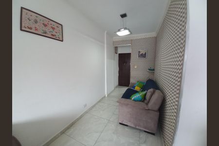 Sala de apartamento para alugar com 1 quarto, 55m² em Centro, São Vicente