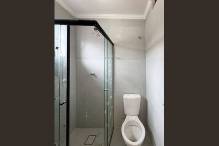 Banheiro Social de kitnet/studio para alugar com 1 quarto, 23m² em Jardim do Mar, São Bernardo do Campo