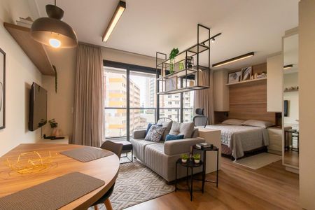 Studio de kitnet/studio para alugar com 1 quarto, 35m² em Cristo Rei, Curitiba