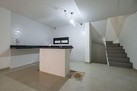 Sala/Cozinha de casa de condomínio à venda com 2 quartos, 140m² em Paraíso, São Paulo