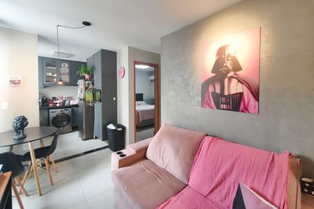 Sala de apartamento para alugar com 2 quartos, 43m² em Jardim Esmeraldina, Campinas