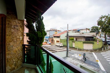 Varanda do quarto 1 de casa à venda com 3 quartos, 220m² em Vila Linda, Santo André