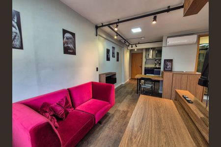 Sala de apartamento para alugar com 1 quarto, 37m² em Centro Histórico de São Paulo, São Paulo